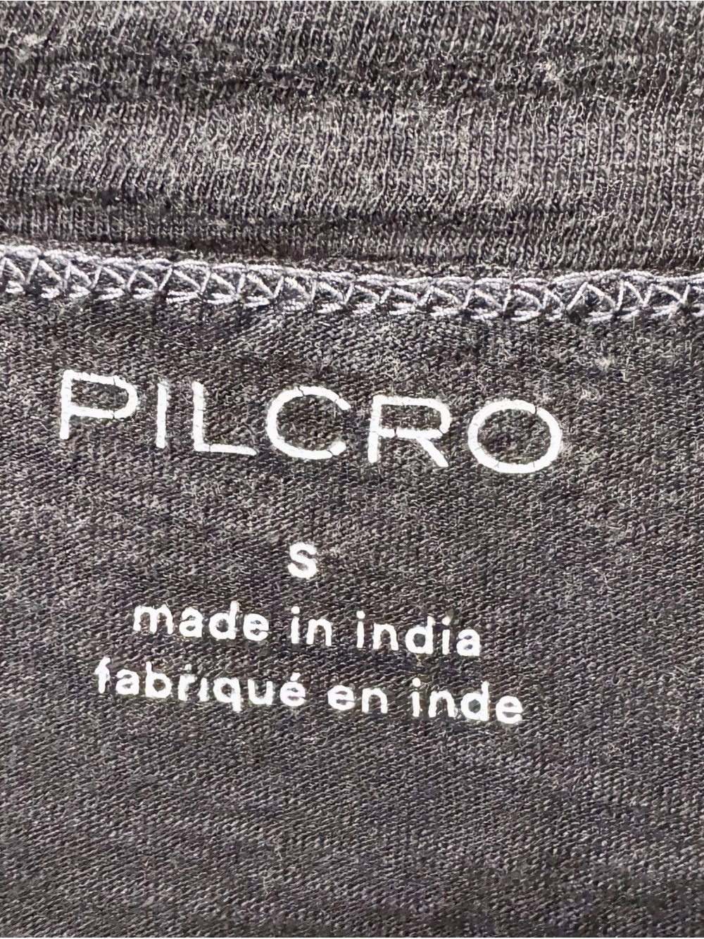 Pilcro Women's Black Long-Sleeve Crewneck Tee Small - Picture 2 of 5